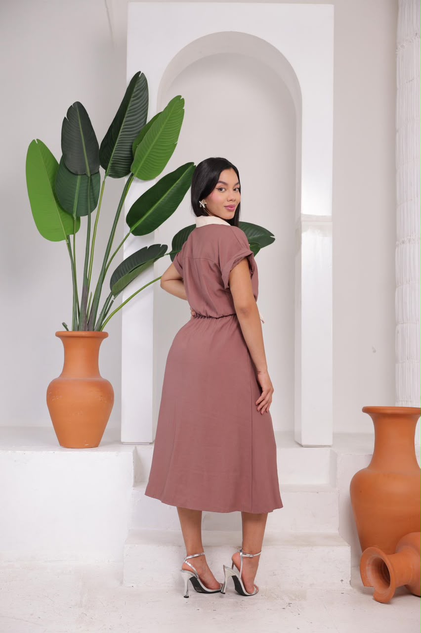 Chemise Bicolor - Tecido Sensorial