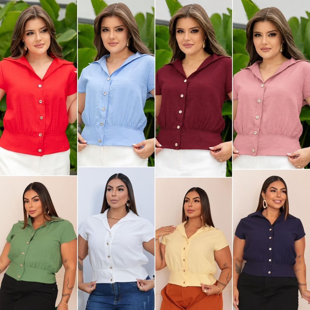 Blusa Feminina - Tecido Sensorial